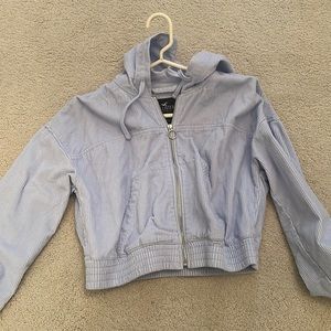 Purple Hollister zip up